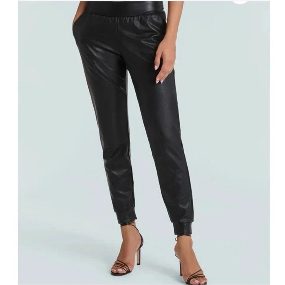 Commando FAUX LEATHER JOGGER black Medium - Picture 5 of 9
